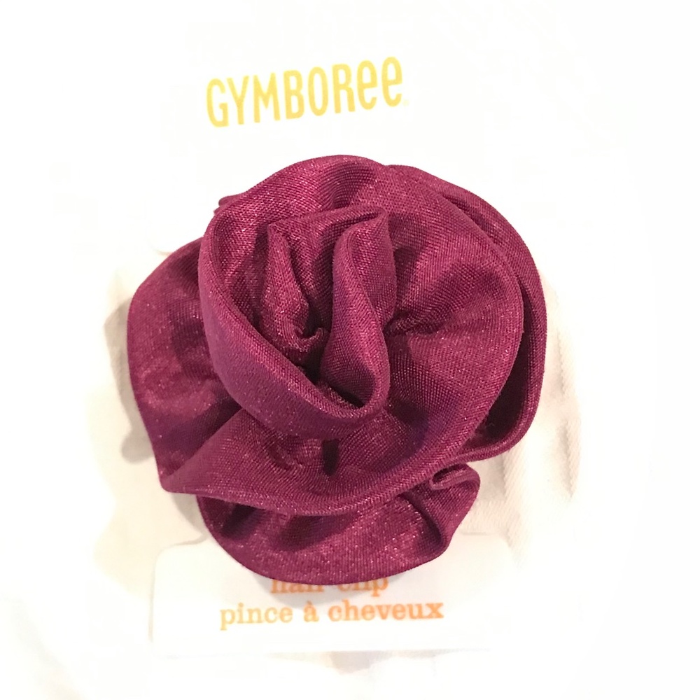 Purple Gymboree Rose clip NWT  (2/10)